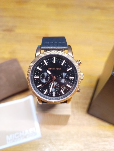 Orologio Michael Kors cronografo uomo MK8244 batteria nuova prezzo consigliato 229 € cinturino nuovo