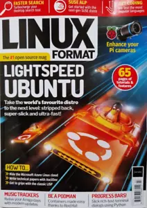 Linux Format UK Issue 303 Lightspeed Ubuntu 65 Pages Of Help July 2023 New - Picture 1 of 1