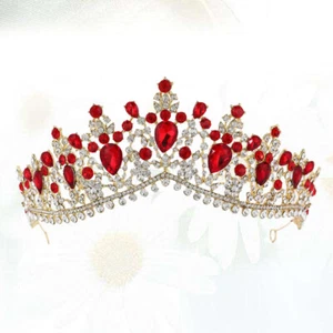 Wedding Tiara Wedding Headwear Vintage Tiaras Crowns Birthday Party Headbands - Picture 1 of 11