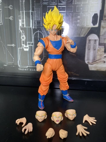 SH Figuarts CUSTOM SUPER SAIYAN SON GOKU Full Power DBZ DRAGONBALL Z BanDai 6in Cover