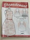 Threadcount Sewing Pattern Ladies Dress Uncut 16-24 Plus Size 1501 Beginner