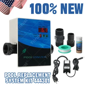 Pool Ionizer Complete Swimming Pool Care Sanitation System Tool Replace 444301 - Picture 1 of 16
