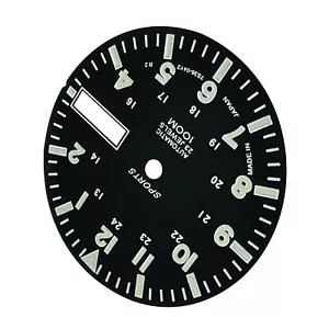 Green Luminous Dial Copper C3 For NH36A Automatic Mechanical Watch Movement G - Foto 1 di 18