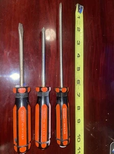 Stanley Lot Of 3 Screwdriver USA Vintage  - Picture 1 of 4