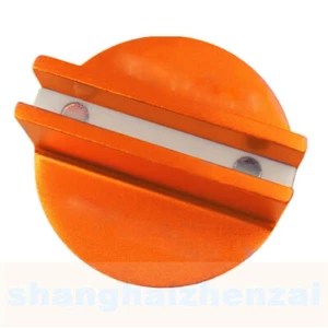 Aluminum Grooved Magnetic Jack Pad Jacking Puck Pinch Weld Frame Rail Adapter - Foto 1 di 7