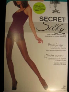 SECRET SILKY, Light Control, Silky Sheer Leg, NUDE, A (95-135 lb), NIP - Picture 1 of 3