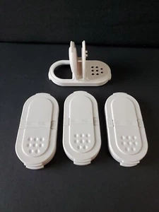 Tupperware Ersatz Gewürzstreuer Dichtungen 4er Set Baumwolle weiß Dichtungen Neu - Bild 1 von 2