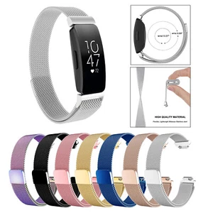 Für Fitbit Ace3 Inspire 2 Uhrenbänder Mailänder Magnetarmbänder Armband - Bild 1 von 49