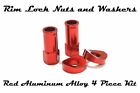Red Rim Lock Tower Spacer Nut Kit (Includes 4 Pieces)
