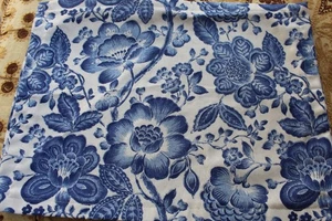 Blau Weiß Blumen Rose Klassisch Shabby Französisch Landhaus Tischsets Set 5 Gesteppt - Bild 1 von 8