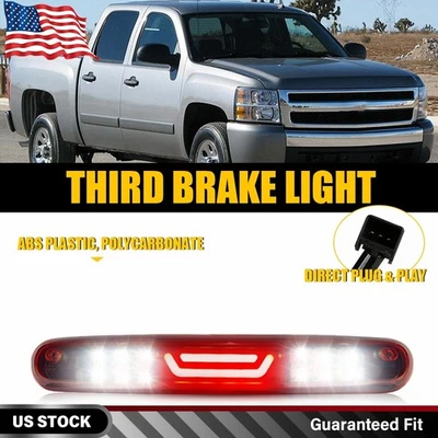 Светодиодный третий стоп-сигнал для 2007-2013 Chevy Silverado & GMC Sierra 1500 2500 3500 - Изображение 1 из 4