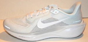 Nike Air Zoom Pegasus 41 Mens Running Shoes Sz 9.5 FD2722-102 White/Pure Plat. - Picture 1 of 8