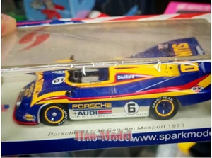 Spark 1:43 porsche 917/30 1973 Resin Diecast Car Model adults Gifts Yellow blue - Picture 1 of 6