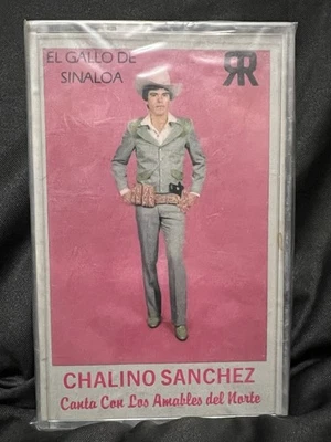 CHALINO SANCHEZ EL GALLO DE SINALOA CASSETE 1989 AUDIO ORIGINAL NUEVO Y SELLADO - Image 1 of 4