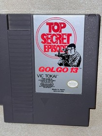 1988 Top Secret Episode, GOLGO 13 game (Nintendo NES) Cartridge Only - TESTED