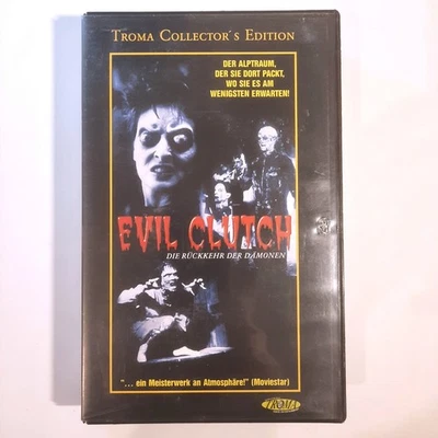 EVIL CLUTCH / VHS, DE, PAL / Collector's  Edition / Troma Kult Horror Trash RAR! - Bild 1 von 4