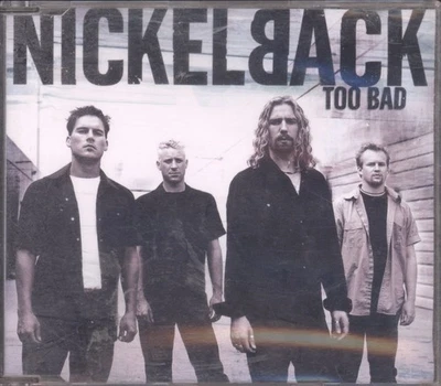 Nickelback Too Bad CD Europa Roadrunner 2002 Verbesserte CD Single Mit Video - Bild 1 von 2