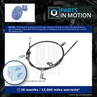 Handbrake Cable fits SUZUKI SX4 1.6 Rear Left 2006 on M16A Hand Brake Parking