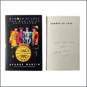 George Martin Signed 1994 1st Edn Summer Of Love: Making Of Sergeant Pepper UK - Bild 1 von 1