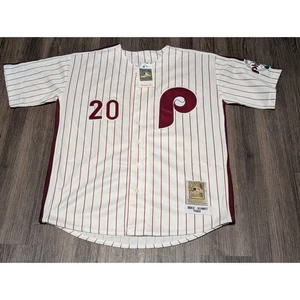 Camiseta Mitchell & Ness Phillies Mike Schmidt 1989 Cooperstown Talla 44 Grande LEER - Imagen 1 de 8