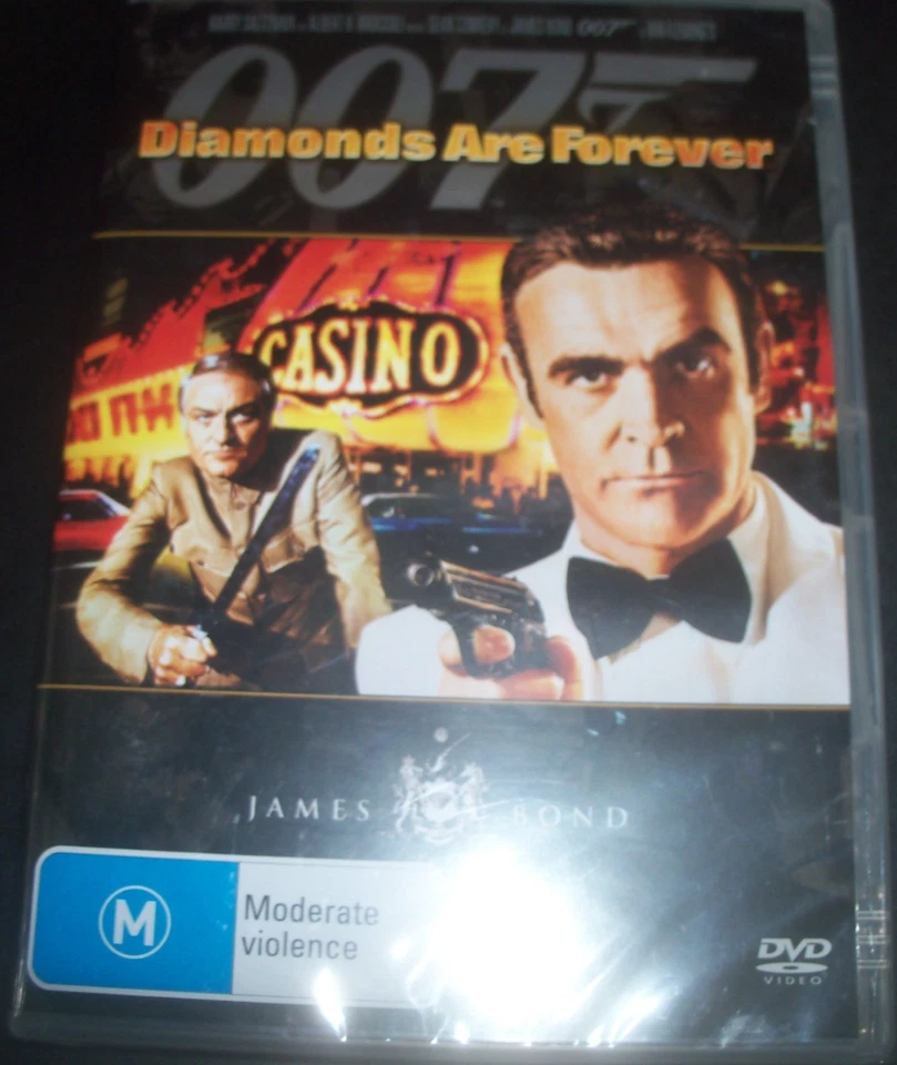 Diamonds Are Forever - James Bond 007 (Australia Region 4) DVD – New - image 1 of 1