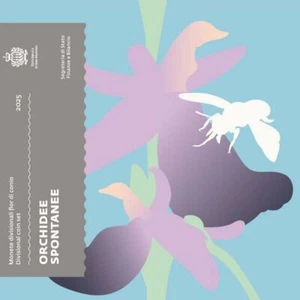 Serie euro San Marino 2025 Divisionale FDC “Orchidee spontanee” - Picture 1 of 4