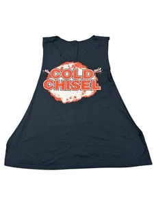 Cold Chisel Mens Size Large Sleeveless 2011 Tour T Shirt Muscle Tank Top Black - Picture 1 of 7