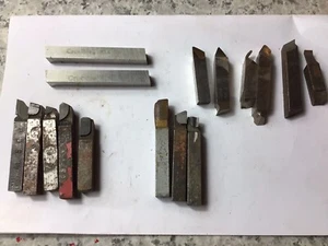 Mixed Lot Of 5/16” Sq Tool Bit, HSS And Brazed On Carbide, 16 Toolbit Lot - Picture 1 of 8
