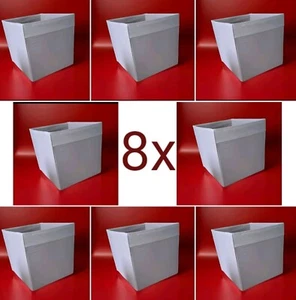 ⚜️ 8x Ikea DRÖNA, Weiß Fach für Kallax Regal, Box, 33x38x33cm Neu AUFBEWAHRUNG - Bild 1 von 1