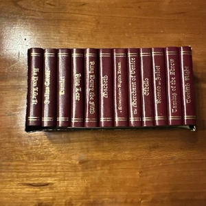 Vintage William Shakespeare Burgess & Bowes Midget Classics 12 volume boxed set - Picture 1 of 10