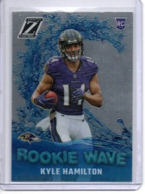 2022 Panini Zenith - Rookie Wave #RW-KH Kyle Hamilton (RC) - Image 1 of 2