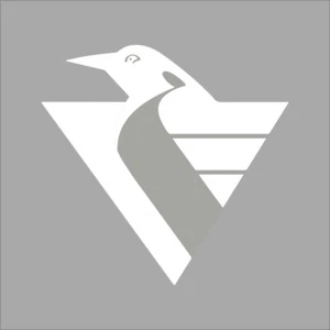 Pittsburgh Penguins #6 NHL Team Logo 1 Farbe Vinyl Aufkleber Sticker Auto Fenster Wand - Bild 1 von 7