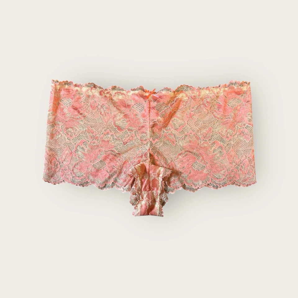 Calcinha Lane Bryant cacique renda elástica atrevida 14/16 rosa blush - Imagem 1 de 1