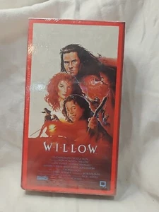 Willow Movie VHS 1988 SEALED Watermark Val Kilmer Warwick Davis Ron Howard RCA - Picture 1 of 6