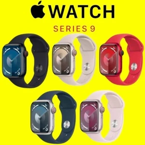Apple Watch Series 9 45mm GPS + WiFi + Cellular Unlocked 🔹Excellent (9/10)🔹 - Picture 1 of 21
