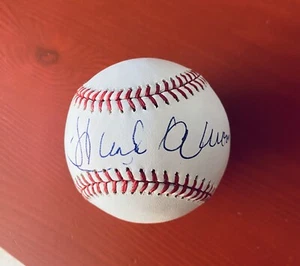 Hank Aaron Signed Rawlings Baseball with big bold auto PSA/DNA CERT #G30441 - Picture 1 of 4