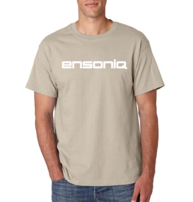 ENSONIQ T-Shirt Vintage Sampler Synthesizer ASR10 Synth EDM Electronic Tee - Image 1 of 2