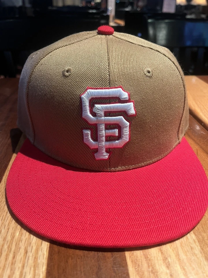 San Francisco SF Giants Forty Niners 49ers Day Red/Gold Cap Hat SGA 9/14/24 New - Image 1 of 1