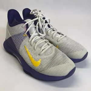 Nike LeBron Witness IV Basketballschuhe lila gold Herren Größe 9,5 - Bild 1 von 16