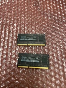 iMac A1312 Elpida 8GB 2 x4GB 2Rx8 PC3-12800S EBJ40UG8EFU5-GNL-F RAM - Picture 1 of 4