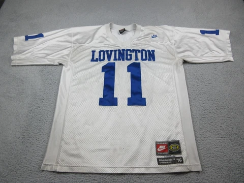 Brian Urlacher Lovington High School Jersey Mens Extra Large White Football Nike Cover