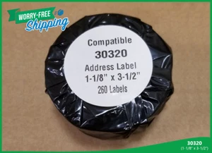 2 Roll of 30320, Lg Address Labels DYMO® LabelWriter® 400 450 Jumbo Twin Turbo - Picture 1 of 6