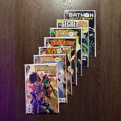 Day of Judgement #1-5, tie-ins x2 lot: DC Comics (1999) VG - The Spectre, Batman - Image 1 of 3