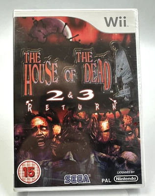 Nintendo Wii The House Of The Dead 2 & 3 Return, New And Sealed - Image 1 of 4