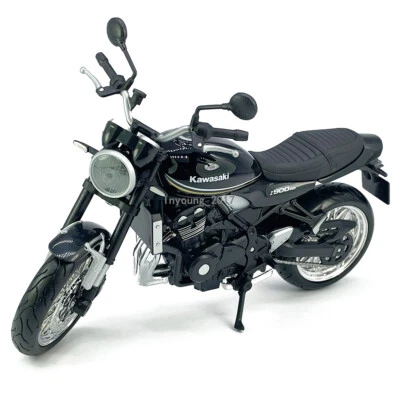 1/12 Kawasaki Z900RS Motorrad Modell Druckguss Spielzeug Model Sammlung Schwarz - Bild 1 von 4
