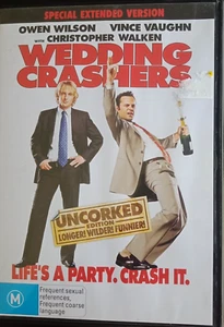 DVD WEDDING CRASHERS - LIFE'S A PARTY . CRASH IT REGION 4 PAL - Picture 1 of 3