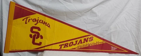 USC Trojans University of Southern California  Pennant  banner *free ship* (ss) Cover