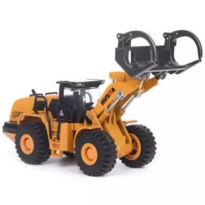 1:50 HUINA Timber Grabber Log Hauler Construction Vehicle Die-Cast 7716-1 Model - Picture 1 of 13