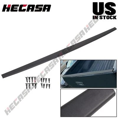 For Toyota Tundra 2007-13 Tailgate Cap Molding Cover Protector Trim w/ Retainers Foto 1 de 4