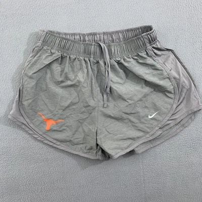 Texas Longhorns Shorts Womens Small Gray NCAA Running Dri-FIT Training Nike - Image 1 of 4
